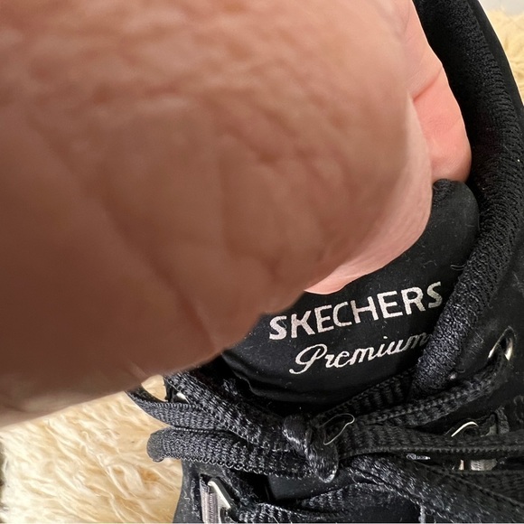 SKETCHERS D’LITES PREMIUM SPORTS SHOES. Black. Size 9. Retro Y2K. Light wear - Picture 3 of 10